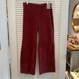 Madewell Emmett Wide-Leg Pant Patch Pocket Edition
